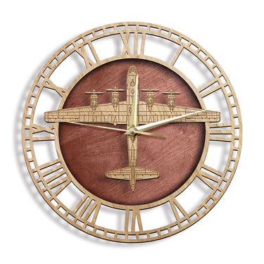 B-29 Superfortress Wooden Wall Clock THE AVIATOR